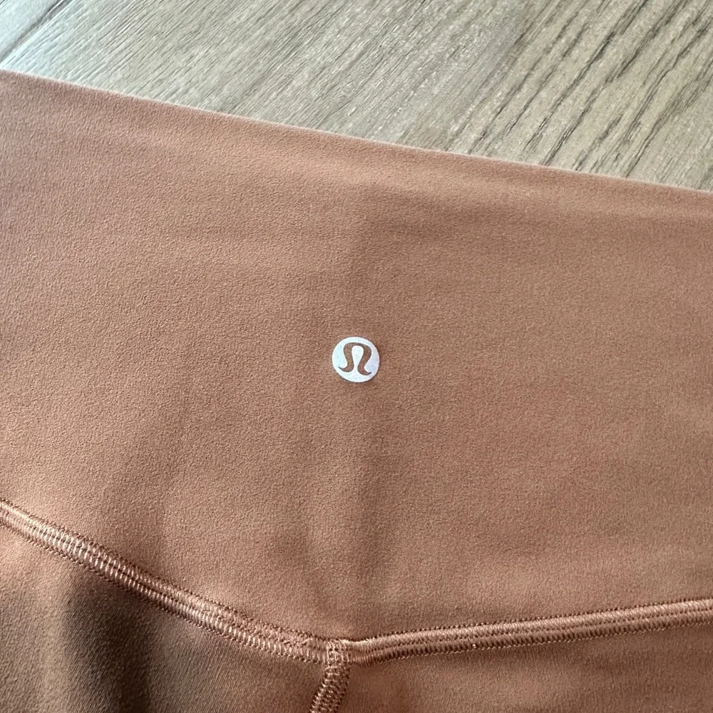 Lululemon Align High-Rise Pant 28” Size 6 Brown - Picture 8 of 8